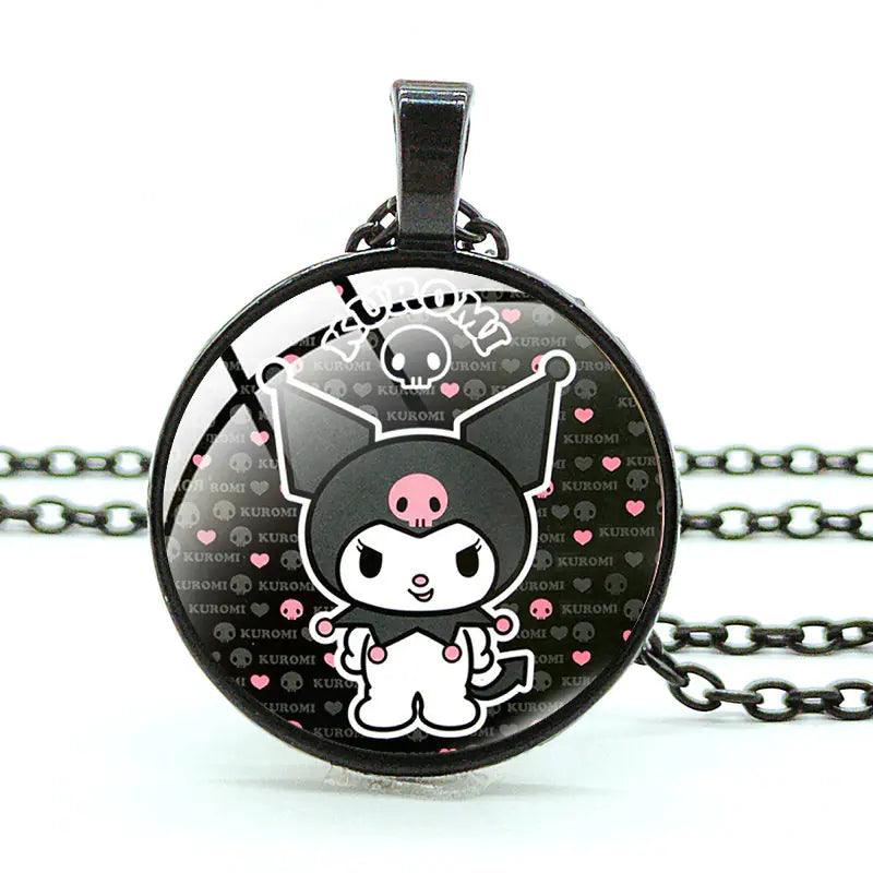 Kuromi Anime Charm Pendant Necklace