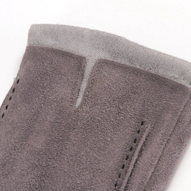 Men's Suede Outdoor Winter Gloves