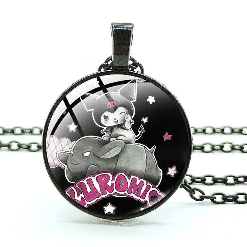 Kuromi Anime Charm Pendant Necklace
