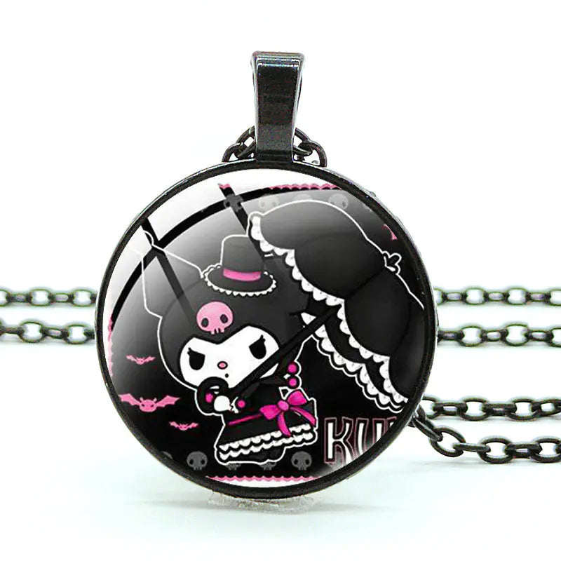 Kuromi Anime Charm Pendant Necklace