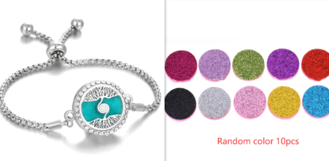 Aromatherapy Essential Oil Adjustable Fashion Bracelet