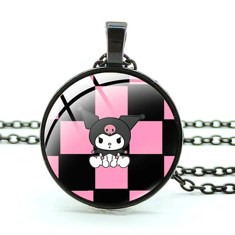 Kuromi Anime Charm Pendant Necklace