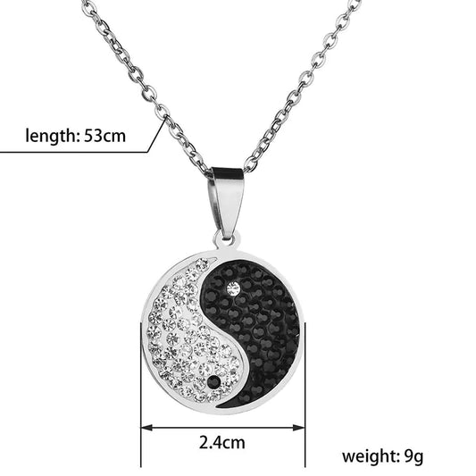 Unity Charm Yin Yang Pendant Necklace