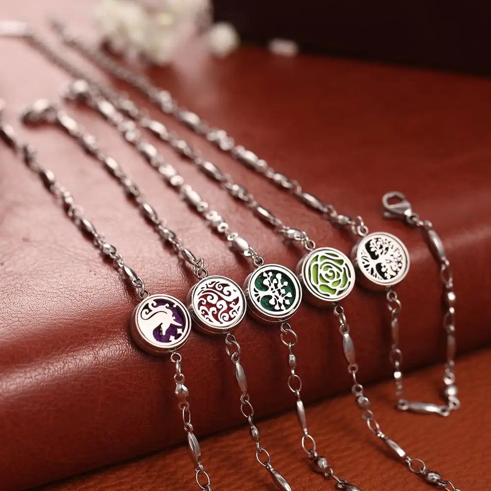 Aromatherapy Essential Oil Diffuser Adjustable Bracelet