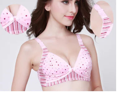 Easy Access Pure Cotton Maternity Nursing Bra