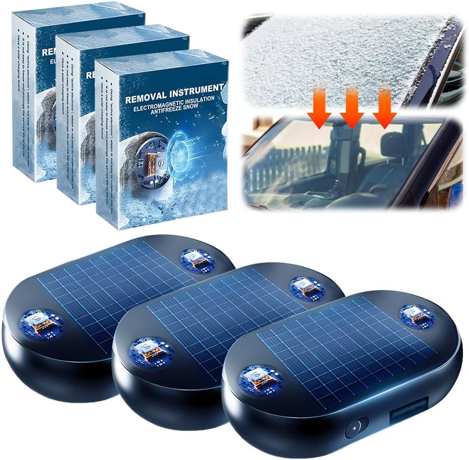 Anti-Freeze Electromagnetic Car Snow Removal Defroster Tool Device