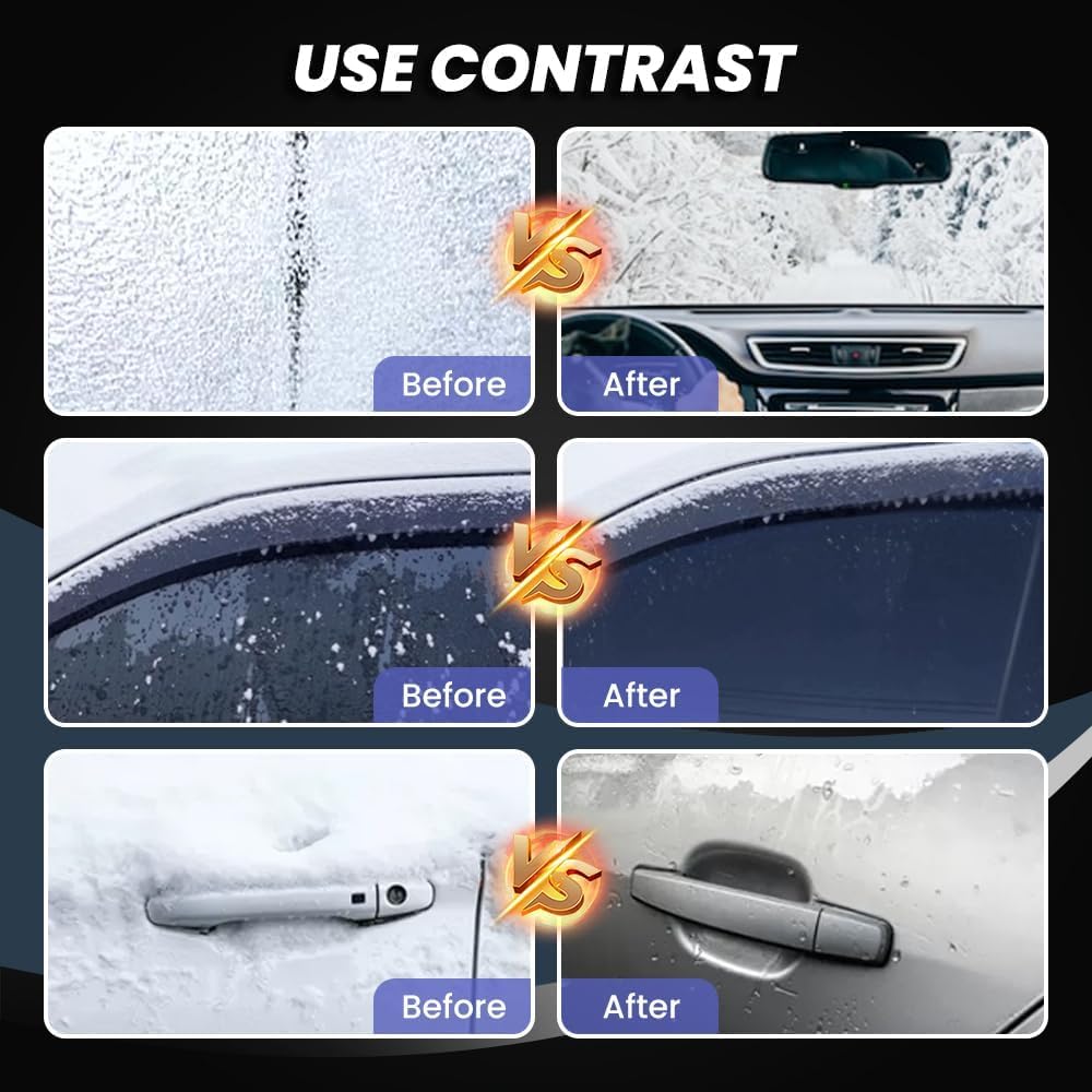 Anti-Freeze Electromagnetic Car Snow Removal Defroster Tool Device