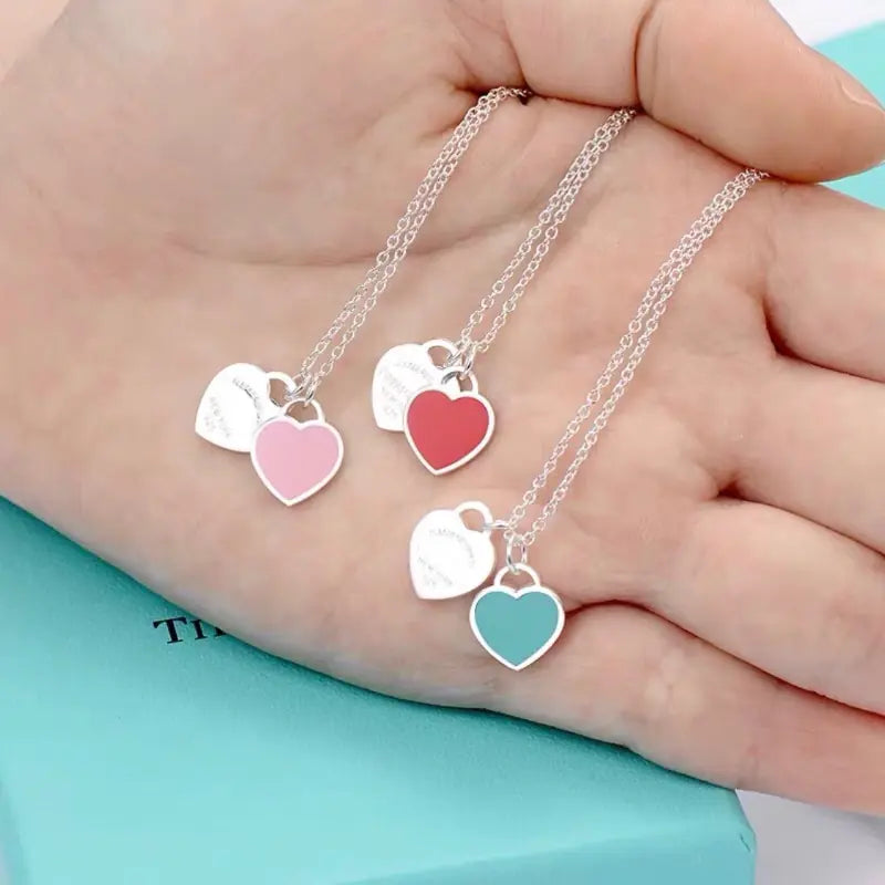 Enchanted Heart Silver Necklace