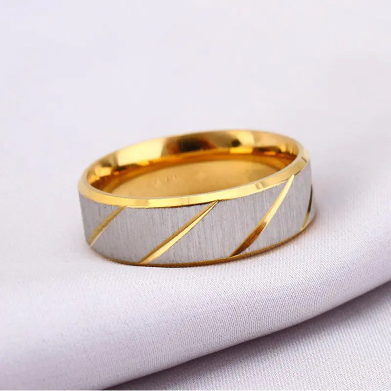 Titanium Elegance Men's Ring Band