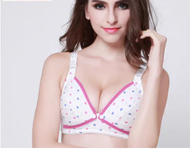 Easy Access Pure Cotton Maternity Nursing Bra