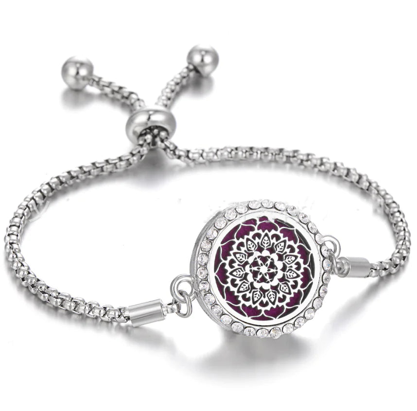 Aromatherapy Essential Oil Adjustable Fashion Bracelet