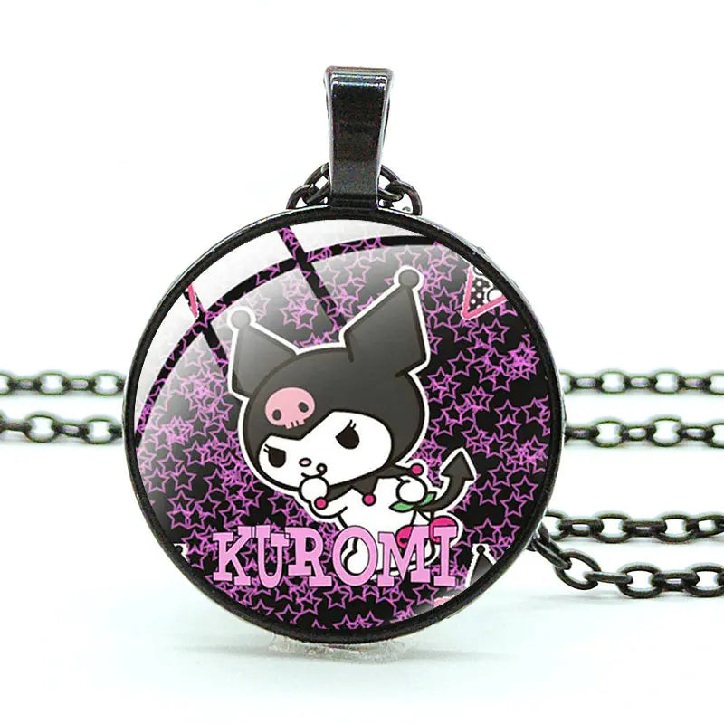 Kuromi Anime Charm Pendant Necklace