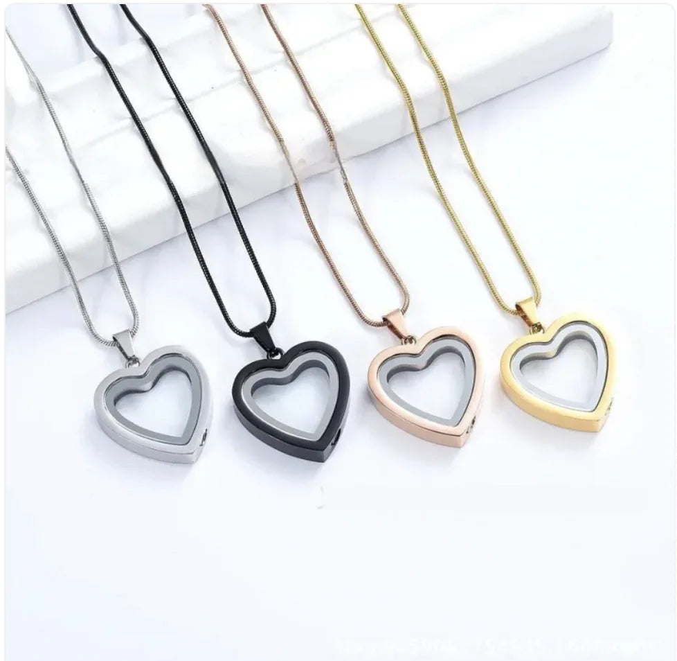 Eternal Bond Heart Necklace Pendant - Perfect Christmas Gift!