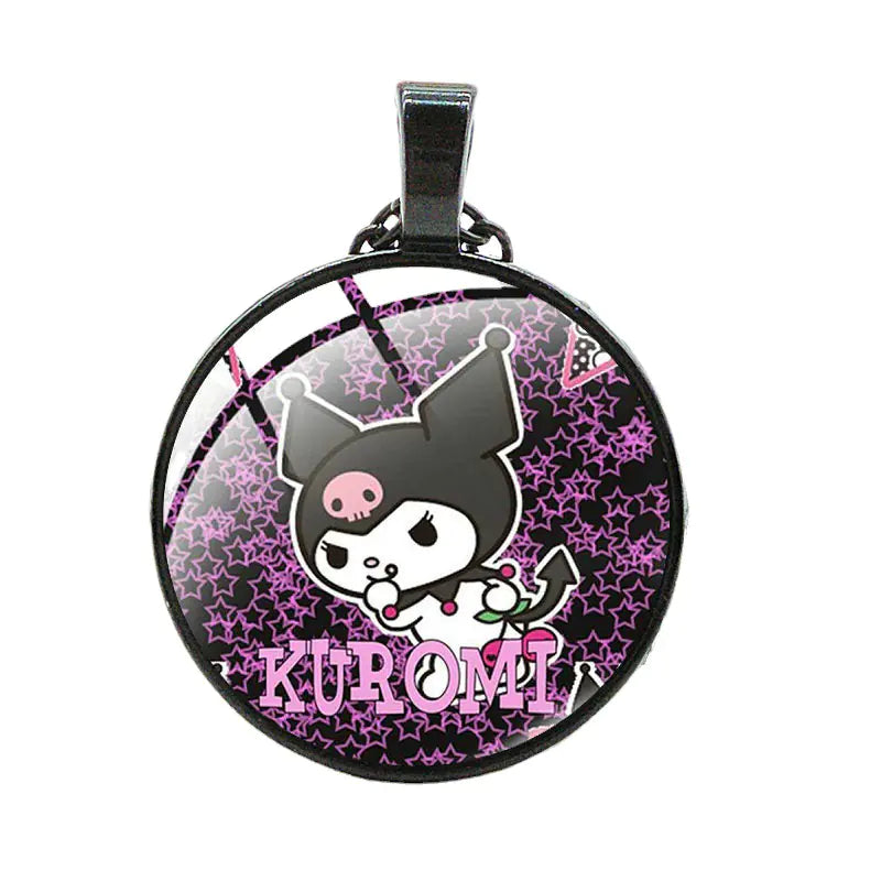 Kuromi Anime Charm Pendant Necklace