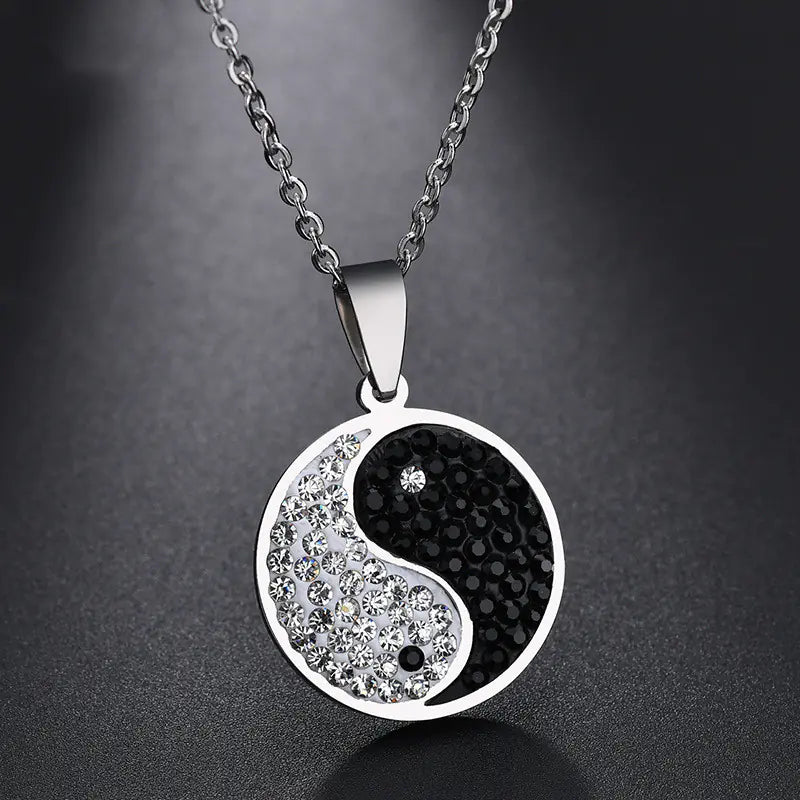 Unity Charm Yin Yang Pendant Necklace