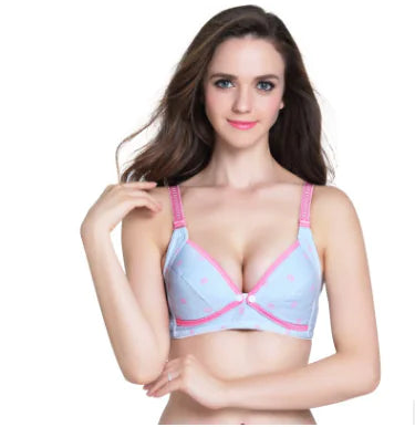 Easy Access Pure Cotton Maternity Nursing Bra