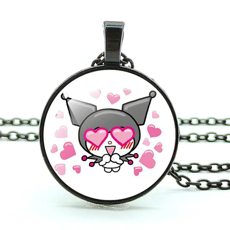 Kuromi Anime Charm Pendant Necklace