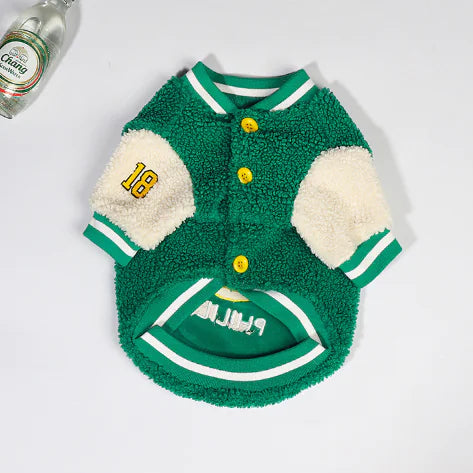 Cozy Pup Winter Baseball Jacket/Coat