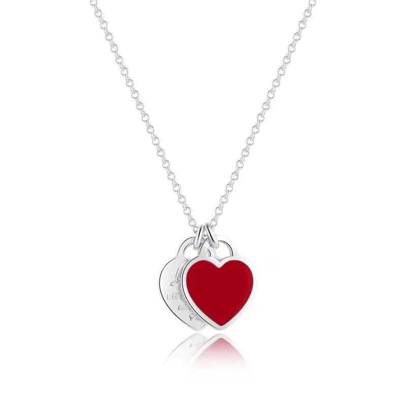 Enchanted Heart Silver Necklace