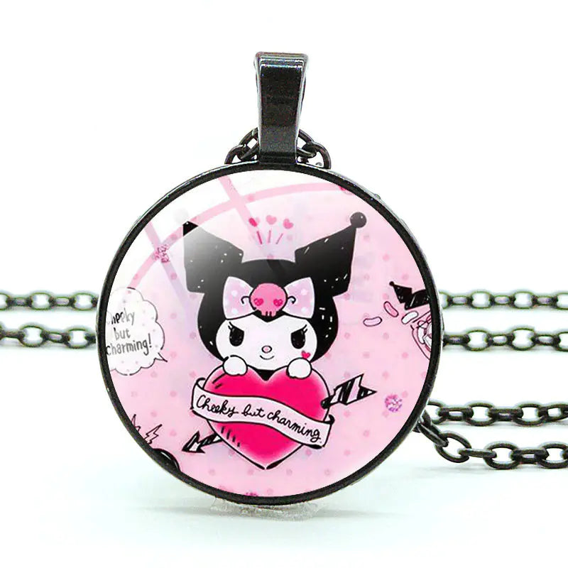 Kuromi Anime Charm Pendant Necklace