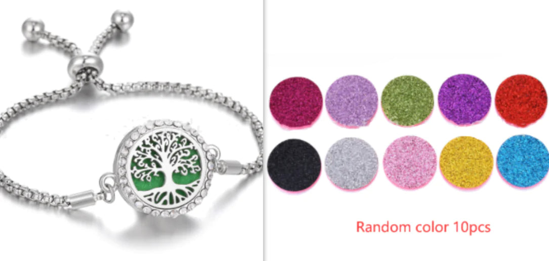 Aromatherapy Essential Oil Adjustable Fashion Bracelet