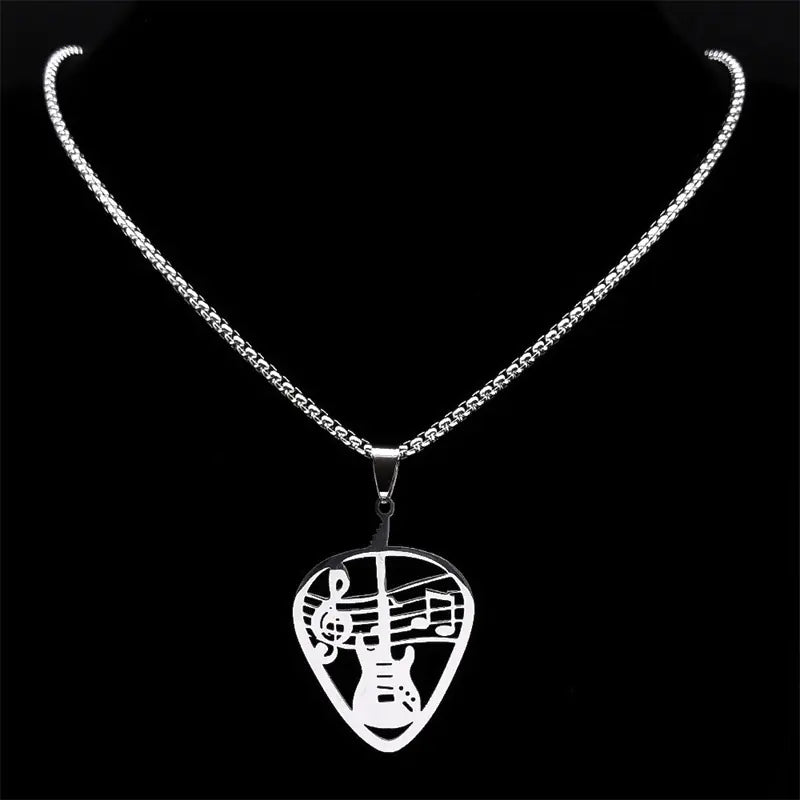 Rock Spirit Guitar Pick Necklace