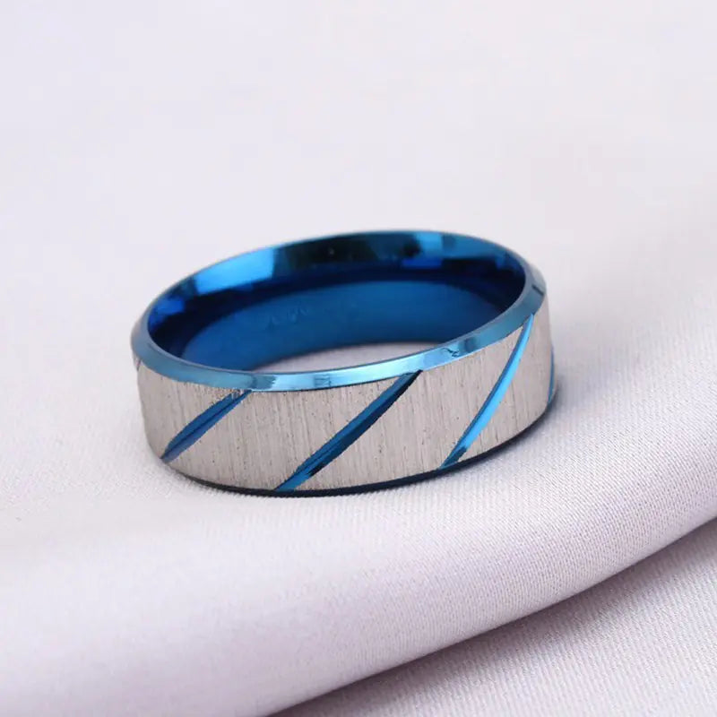 Titanium Elegance Men's Ring Band