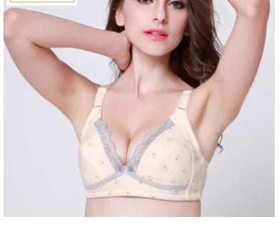 Easy Access Pure Cotton Maternity Nursing Bra