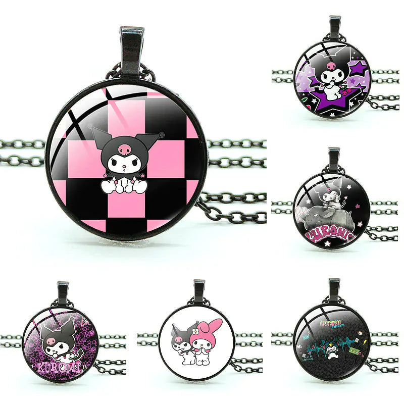 Kuromi Anime Charm Pendant Necklace