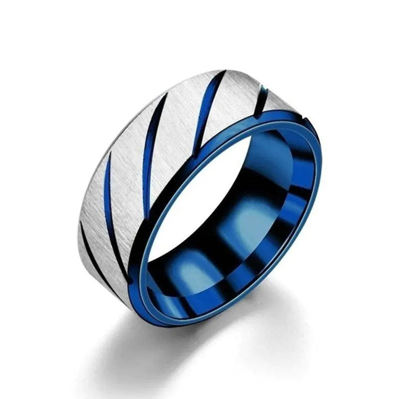 Titanium Elegance Men's Ring Band