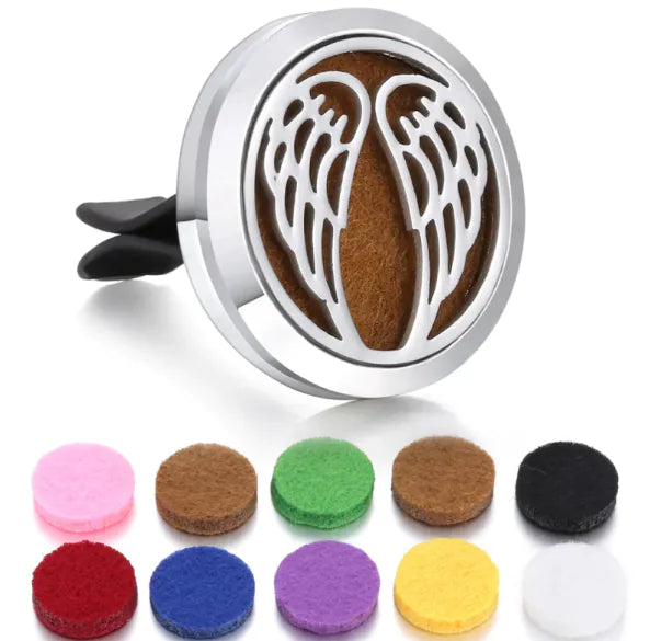 Magnetic Design Car Air Vent Clip Aromatherapy Essential Oil Diffuser