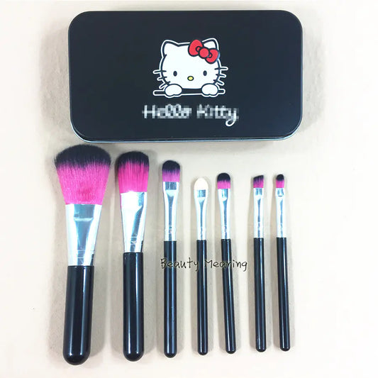 Hello Kitty Cat Makeup Brush Set