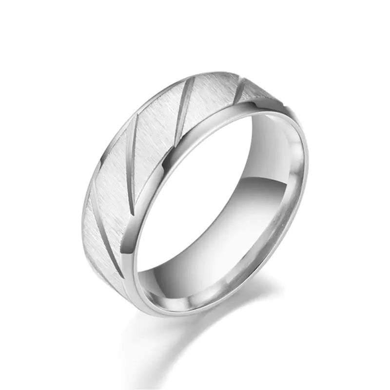 Titanium Elegance Men's Ring Band