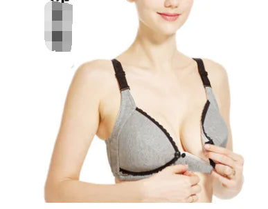 Easy Access Pure Cotton Maternity Nursing Bra