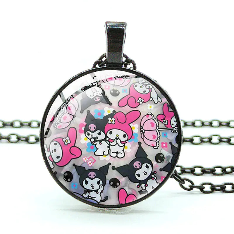 Kuromi Anime Charm Pendant Necklace