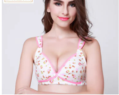 Easy Access Pure Cotton Maternity Nursing Bra