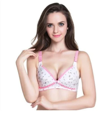 Easy Access Pure Cotton Maternity Nursing Bra