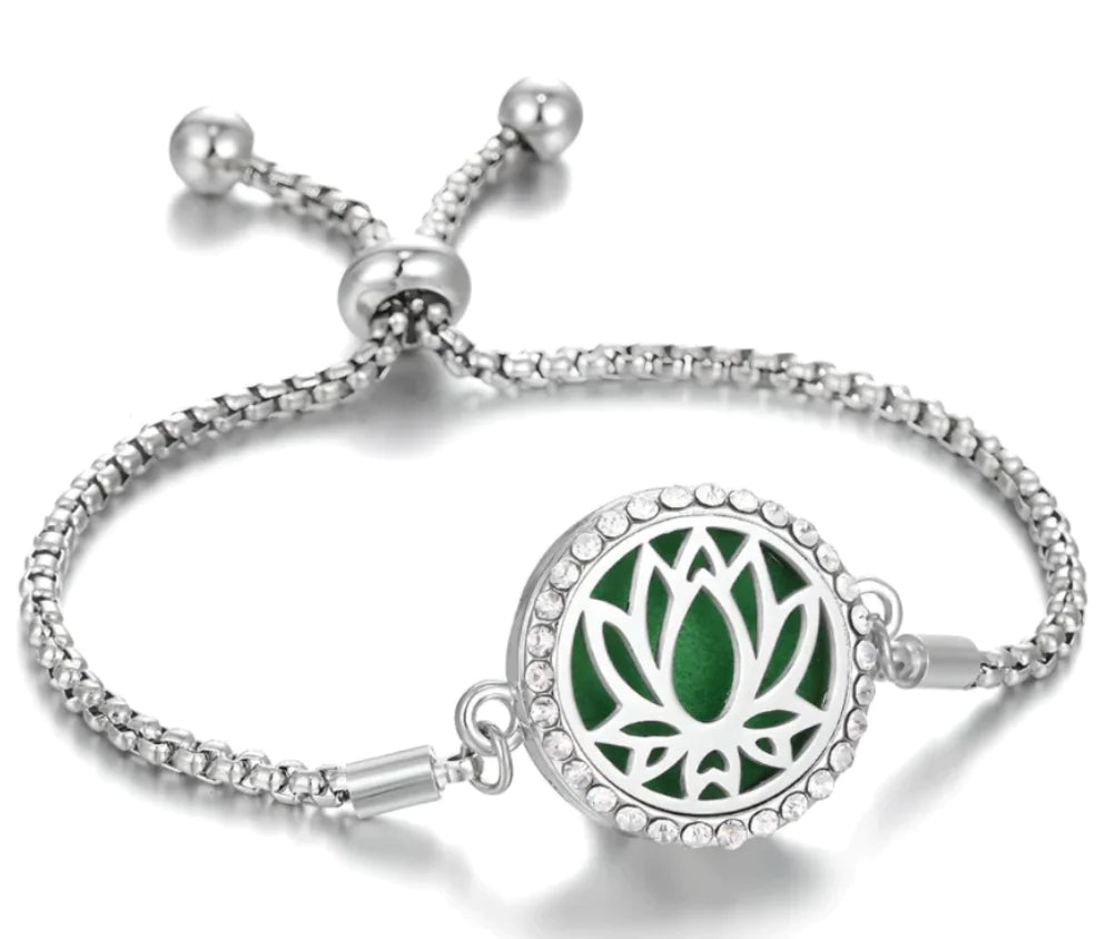Aromatherapy Essential Oil Adjustable Fashion Bracelet