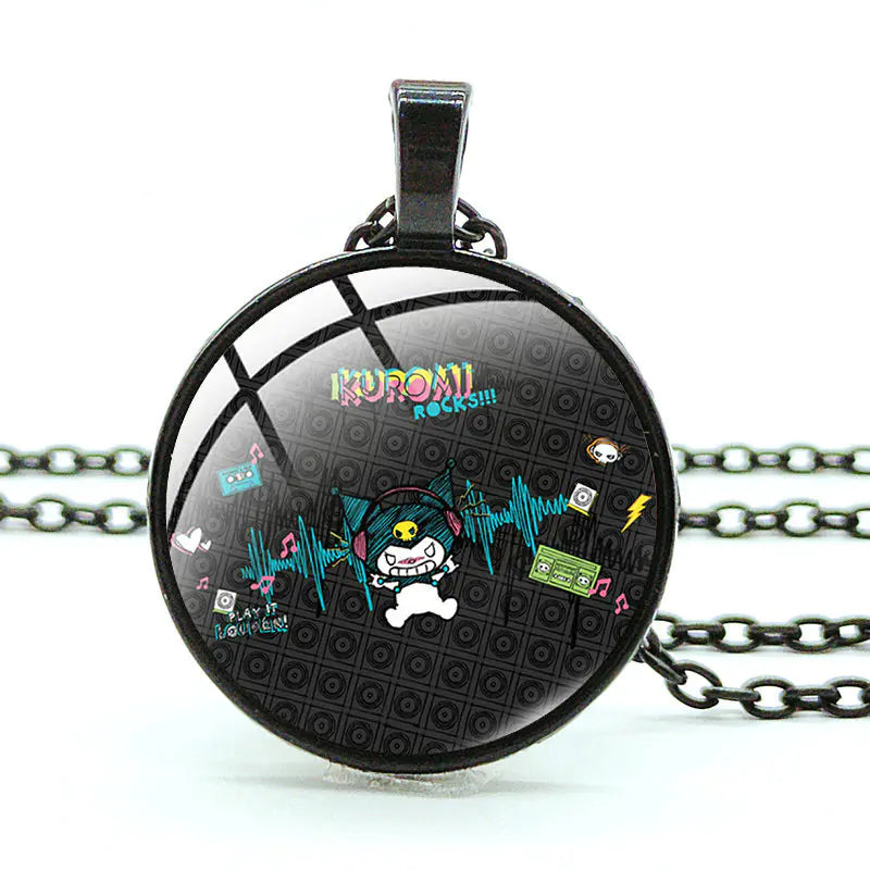 Kuromi Anime Charm Pendant Necklace