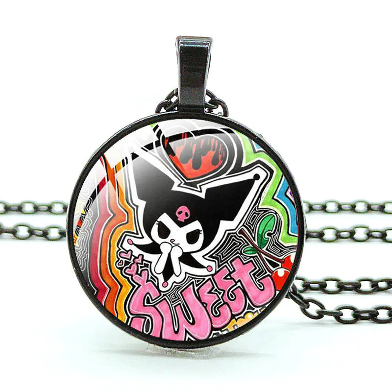 Kuromi Anime Charm Pendant Necklace