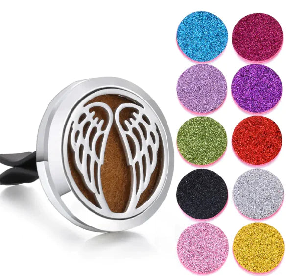 Magnetic Design Car Air Vent Clip Aromatherapy Essential Oil Diffuser